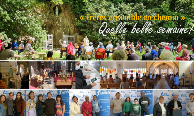 Frères ensemble en chemin