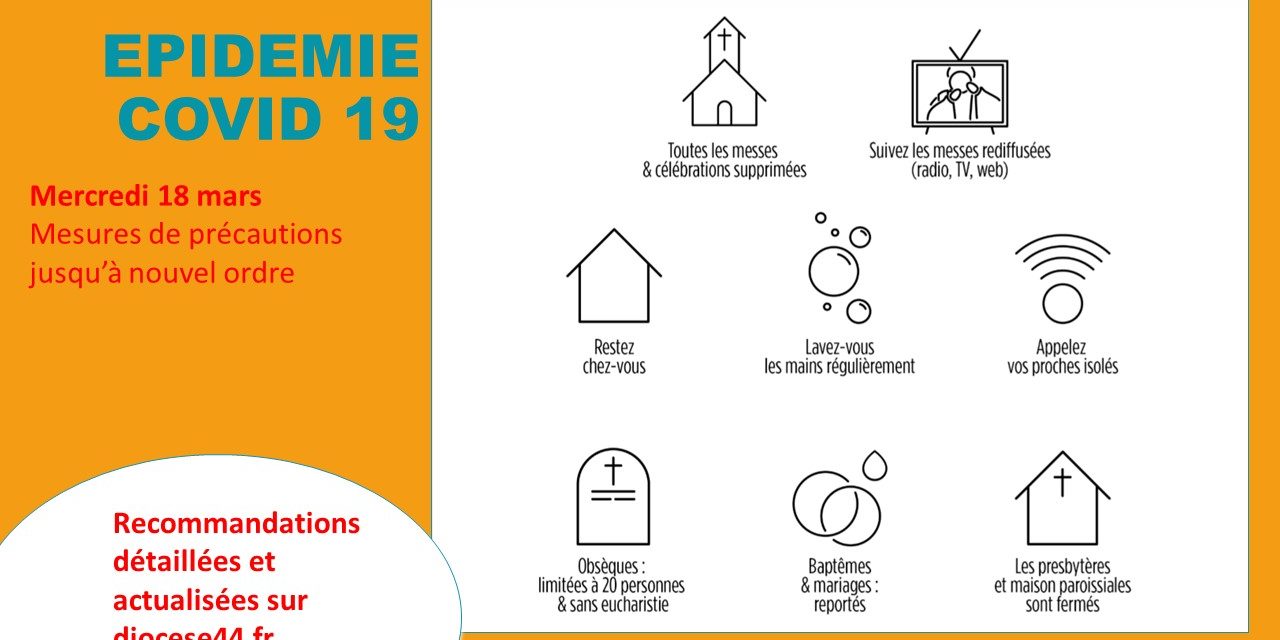 Mercredi 18 mars 2020 – 12H26 : nouvelle communication