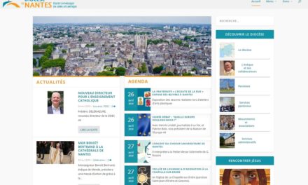 Un nouveau site pour le diocèse