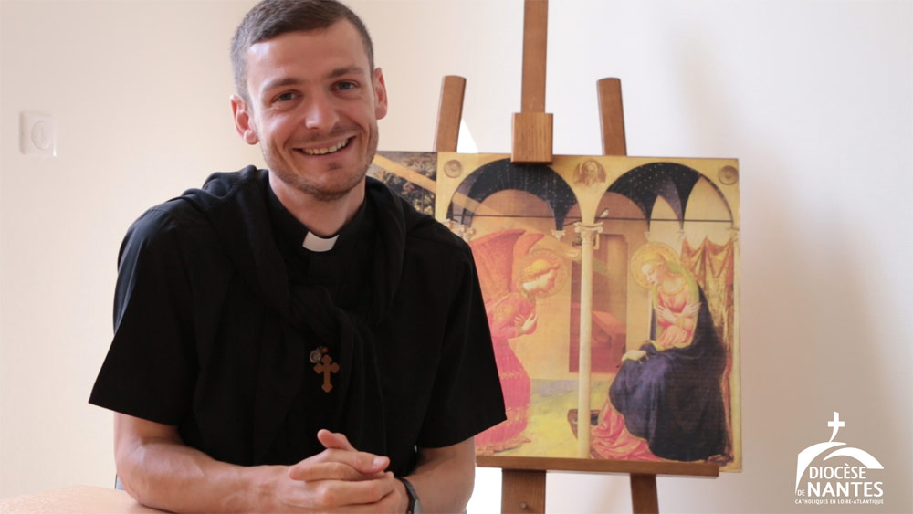 Thomas Cruchet, jeune prêtre diocésain