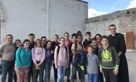 Pélé à Rome pour des jeunes de Châteaubriant