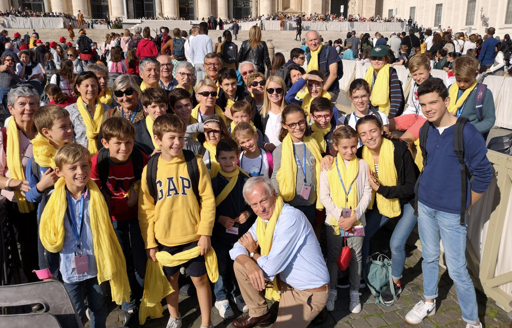 Rome pour les grands parents et leurs petits enfants