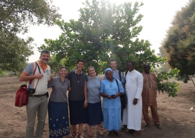 La délégation du diocèse de Nantes