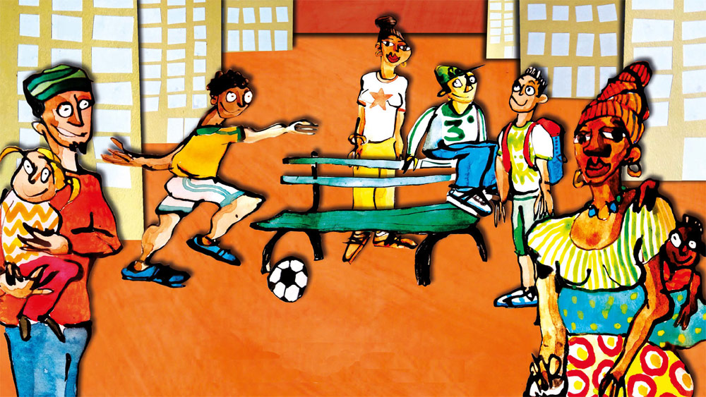 Les Copains d’en bas restituent la vie dans les cités