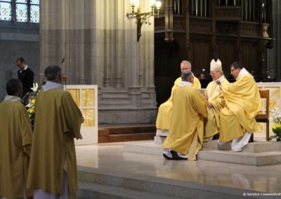 Remise de l'évangéliaire