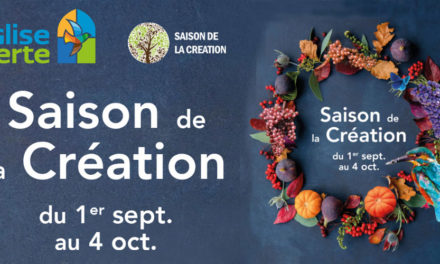 Saison de la Création 2020 dans le réseau Église Verte