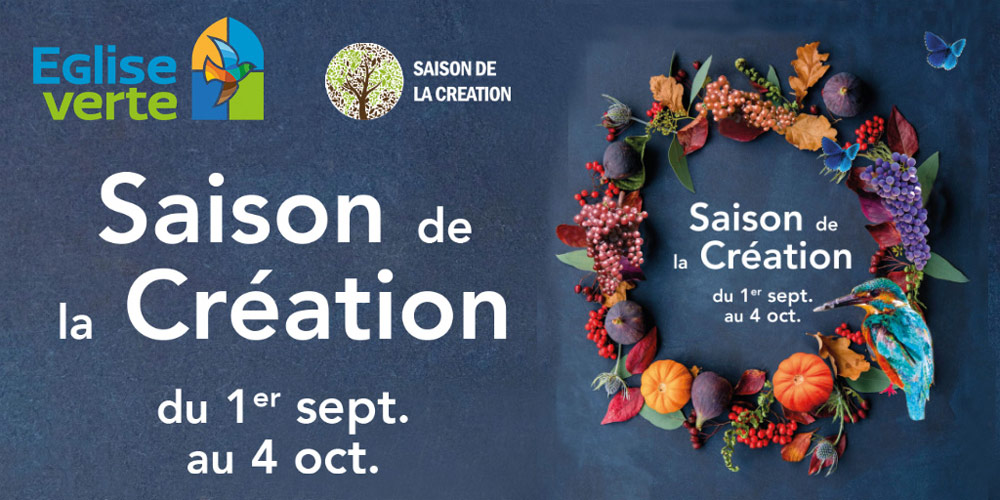 Saison de la Création 2020 dans le réseau Église Verte