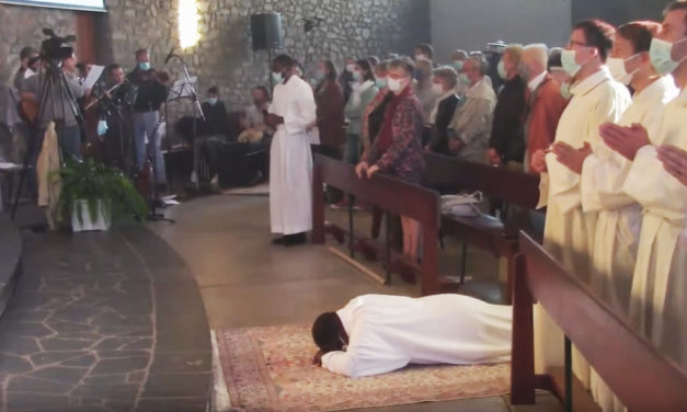 26 septembre 2020 : Ordination diaconale en vue du sacerdoce