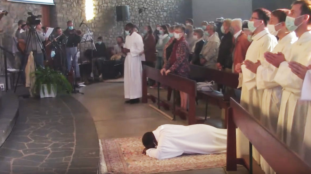 26 septembre 2020 : Ordination diaconale en vue du sacerdoce