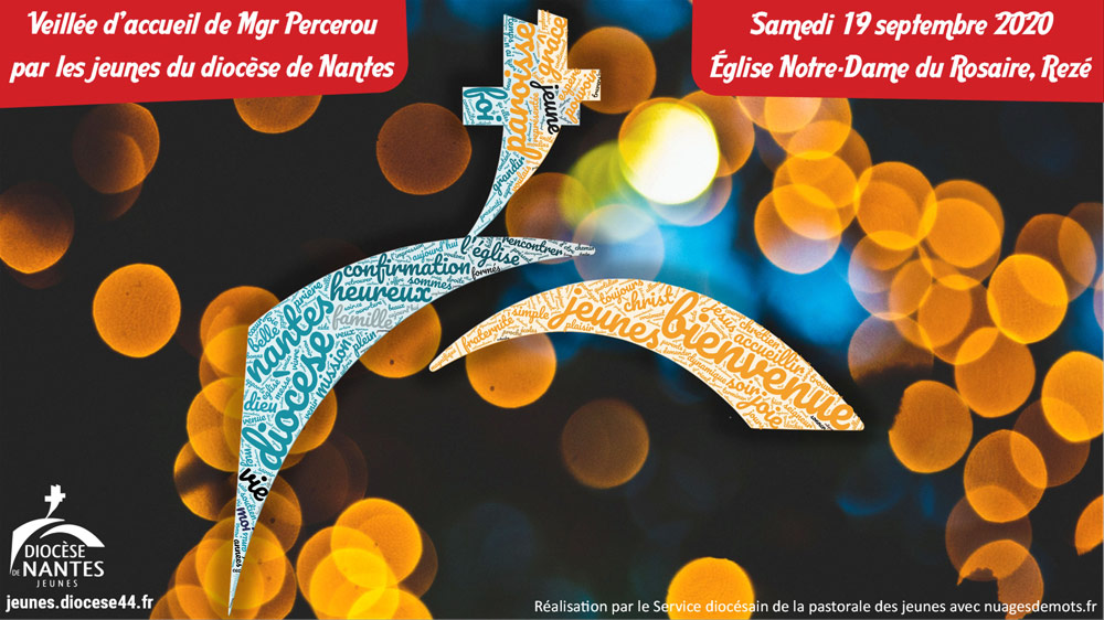 Les jeunes accueillent Mgr Percerou