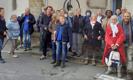 La Fraternité du Tro-Breiz sur les bords de la Vilaine