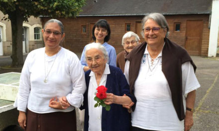 22 février 2021 : décès de Sœur Marie Hélène de la Croix