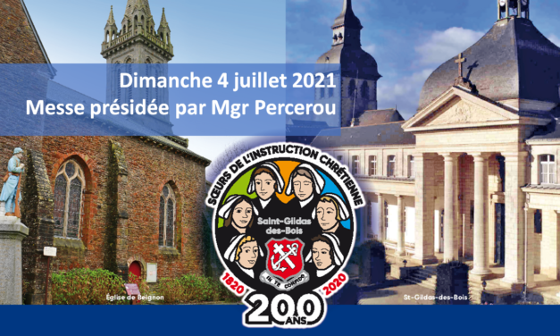 Messe du bicentenaire des sœurs de l&rsquo;Instruction chrétienne