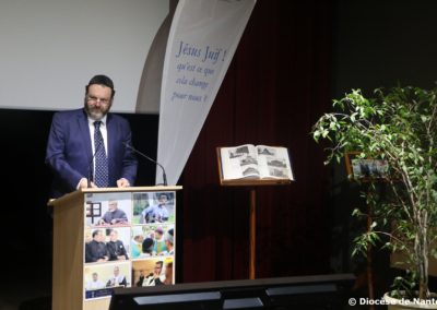 Le Rabbin régional, Ariel Bendavid.