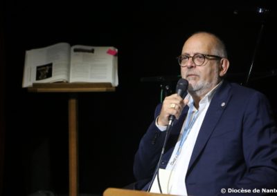 René Gambin, vice-président du consistoire israëlite de Nantes.