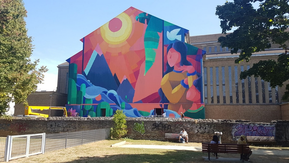 Quand l&rsquo;art urbain vient au secours de l&rsquo;église…