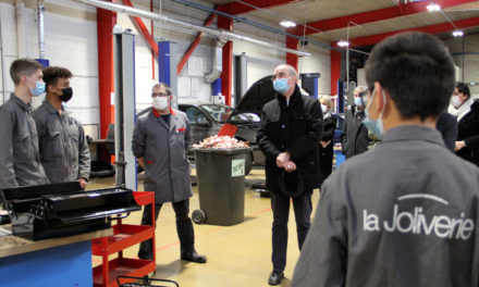 Visite de Mgr Laurent Percerou à la Joliverie