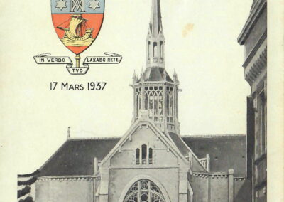 Invitation à la consécration, 1937 (©Archives diocésaines de Nantes, 2H/019)