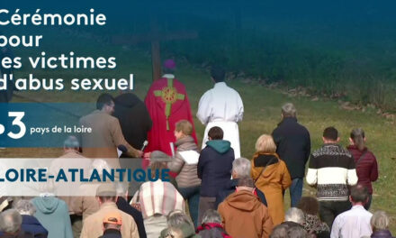 Cérémonie pour les victimes d&rsquo;abus sexuel à Pontchâteau