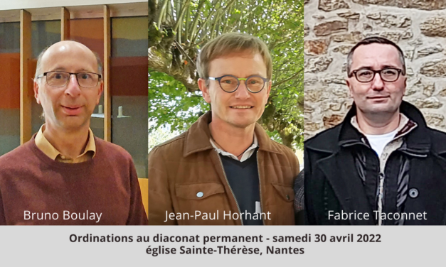 Ordinations diaconales le 30 avril prochain