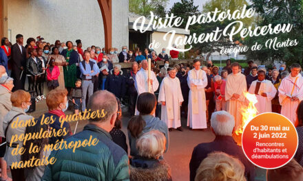 Visite pastorale de Mgr Percerou dans les quartiers populaires