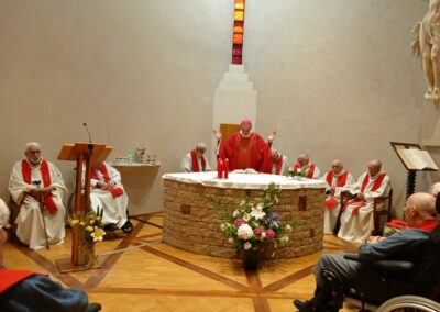 Juillet 2022 : messe présidée par Mgr Percerou