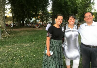 Sandra Jerusalmi, Sarah Lacombe et Ariel Danan