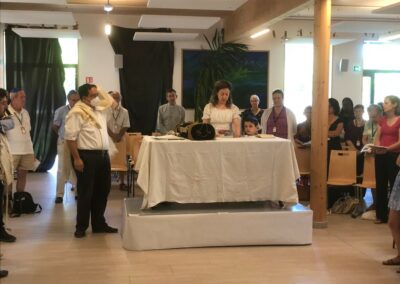 Lecture de la lettre de Mgr Jules-Géraud Saliège (août 1942) par Guila Clara Kessous – artiste à l’UNESCO