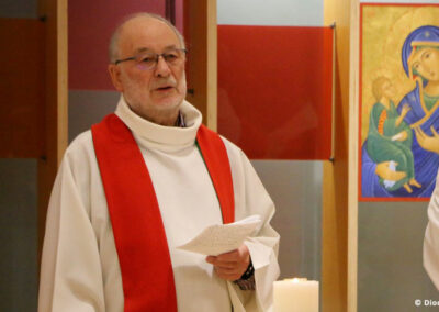 Père René Pennetier, prêtre accompagnateur