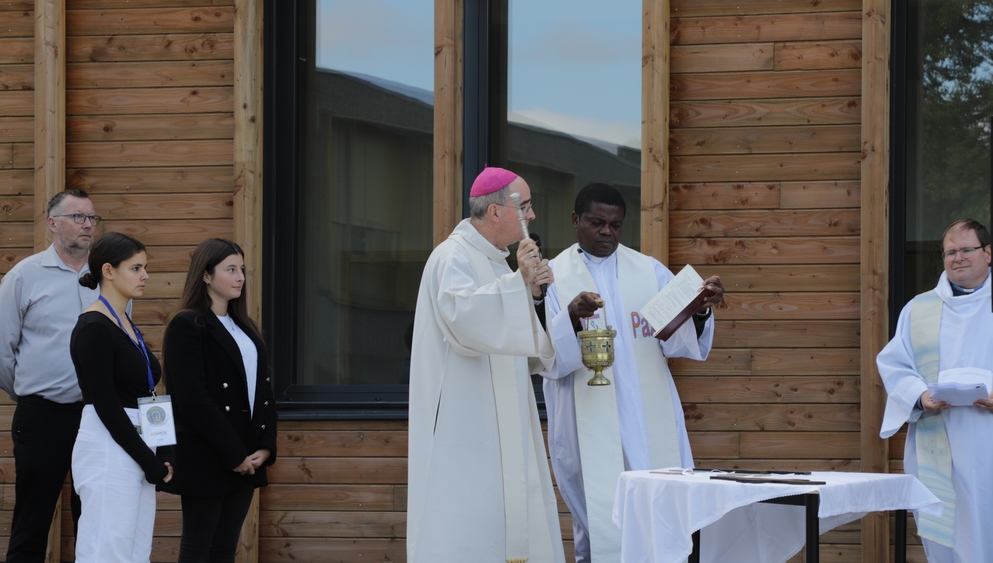 Inauguration d&rsquo;un nouveau lycée de l&rsquo;Enseignement catholique