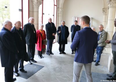 Visite guidée par les séminaristes : la chapelle,
