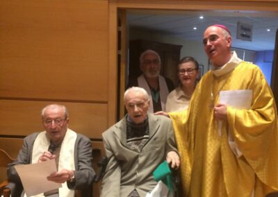 26 octobre : Mgr Percerou et le père Augustin Jeanneau