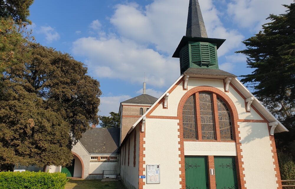 Des travaux de rénovation à l’église Ste Anne de Tharon.