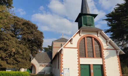 Des travaux de rénovation à l’église Ste Anne de Tharon.