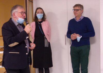 M. Janneau, pdt de l’association « Le Bon Pasteur »,