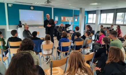 Mgr Percerou en visite pastorale