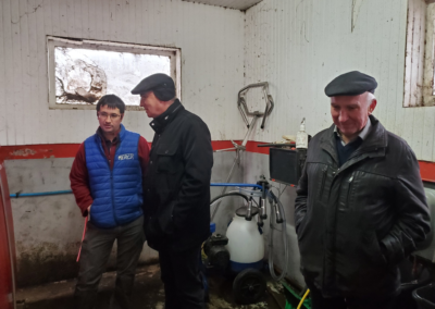 Exploitation robotisée à Avessac.