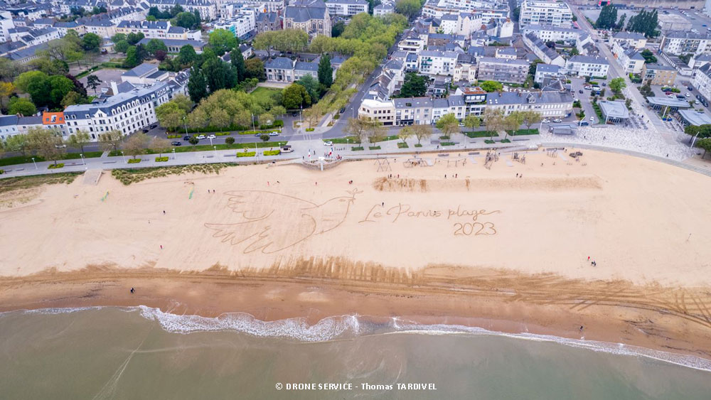 Parvis-plage : un beau samedi à Saint-Nazaire