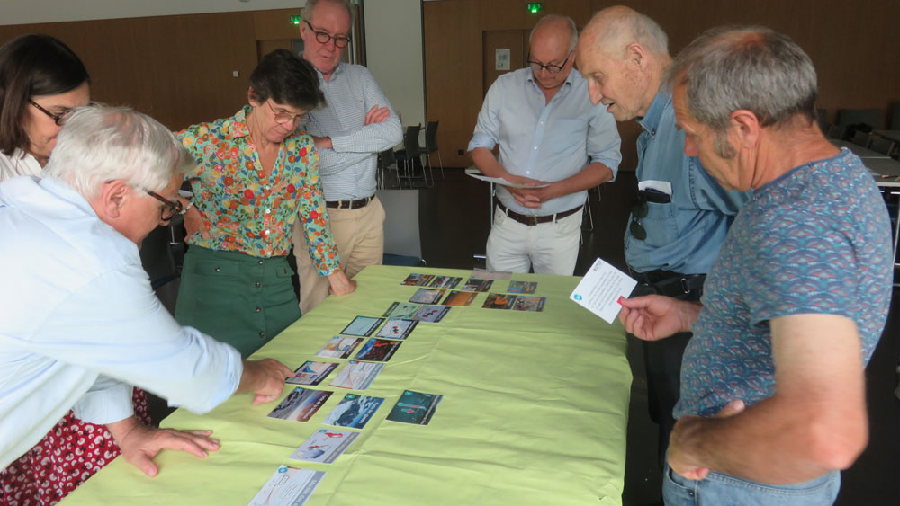 Une Fresque du climat à la Maison diocésaine