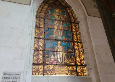 Un des plus ancien vitrail