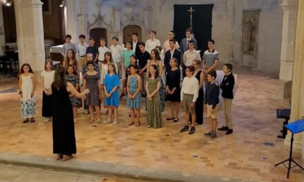 Clôture du stage des jeunes musiciens en liturgie