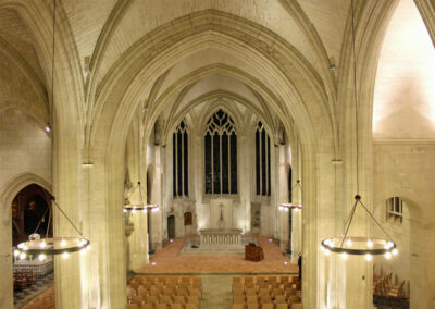 Vue depuis la mezzanine