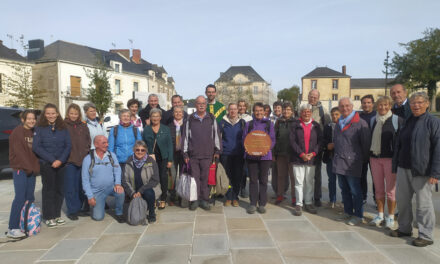 Marche du Tro Breiz à Saint-Gildas-des-Bois