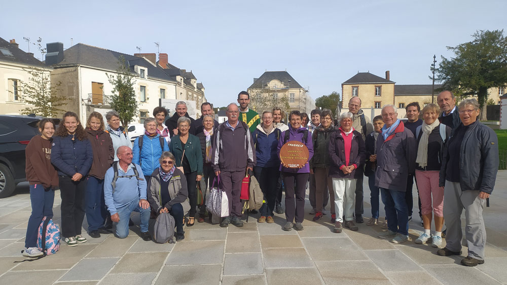 Marche du Tro Breiz à Saint-Gildas-des-Bois