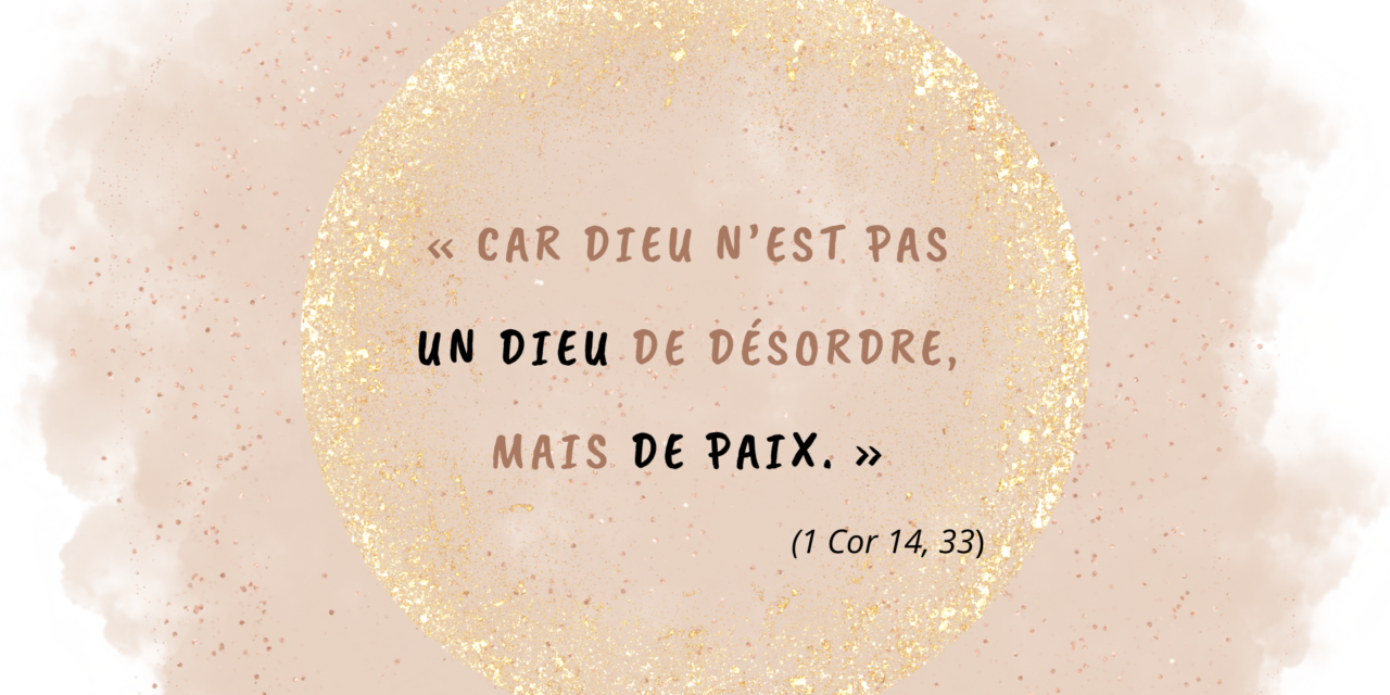 JEÛNE ET PRIÈRE POUR LA PAIX