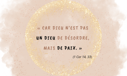 JEÛNE ET PRIÈRE POUR LA PAIX