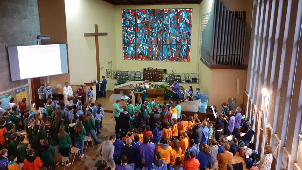 La Lumière de Bethléem à Nantes