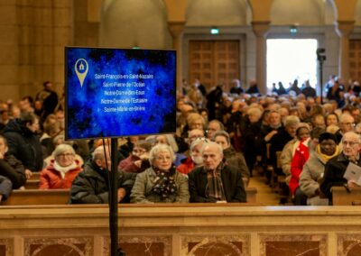 Les 70 paroisses du diocèse