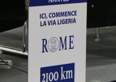 Kilomètre 0 de la Via Ligéria