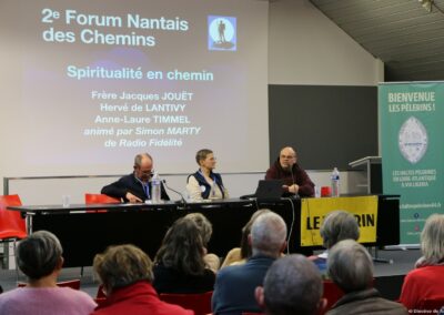 Hervé de Lantivy, Anne-Laure Timmel et frère Jacques Jouët